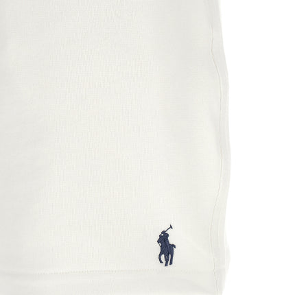 Polo Ralph Lauren White Cotton Bermuda Shorts