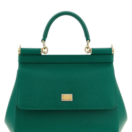 Dolce & Gabbana Bicolor Calfskin Handbag