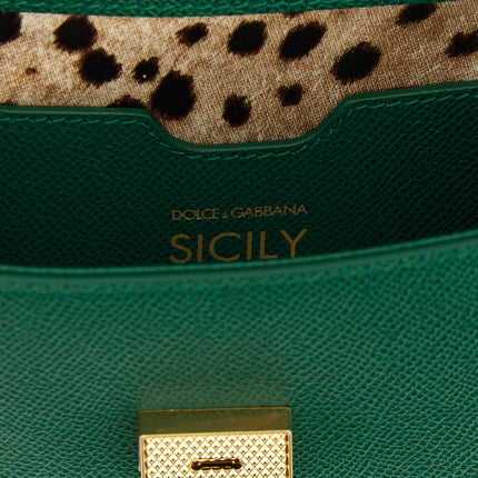 Dolce & Gabbana Bicolor Calfskin Handbag