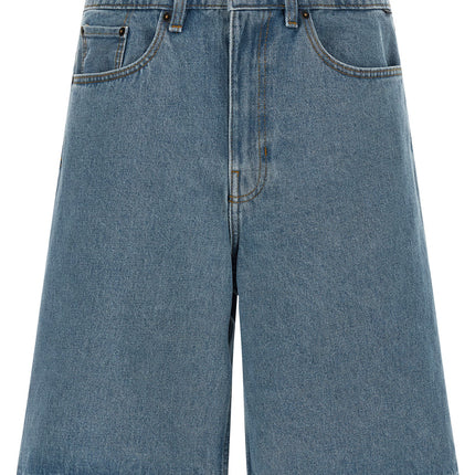 Vans Blue Cotton Bermuda Shorts