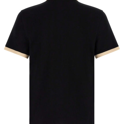 Valentino Garavani Bicolor Cotton Polo Shirt