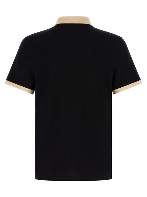 Valentino Garavani Bicolor Cotton Polo Shirt Valentino Garavani