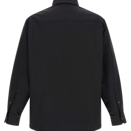 Valentino Garavani Black Polyester Jacket Valentino Garavani