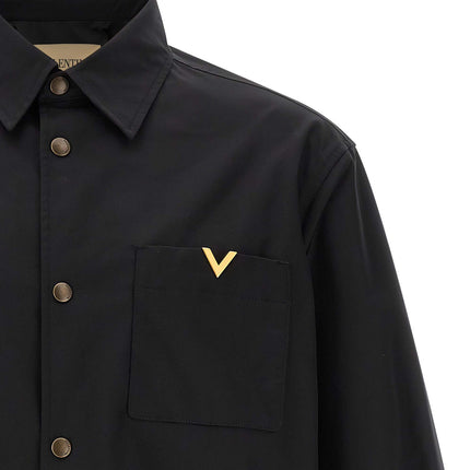 Valentino Garavani Black Polyester Jacket