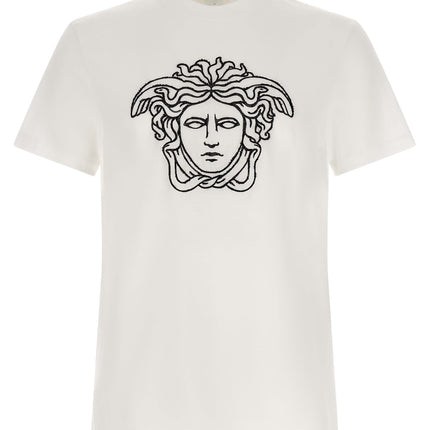 Versace Bicolor Cotton T-Shirt Versace