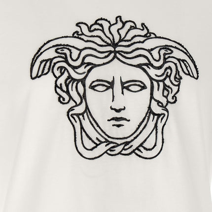 Versace Bicolor Cotton T-Shirt Versace
