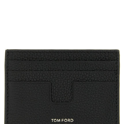 Tom Ford Black Calfskin Cardholder