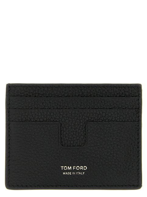 Tom Ford Black Calfskin Cardholder