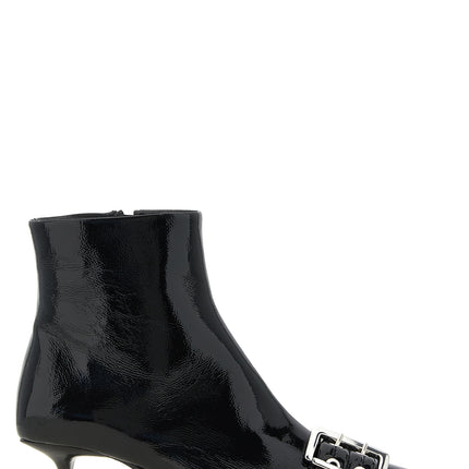 Ganni Black Polyethylene Ankle Boots