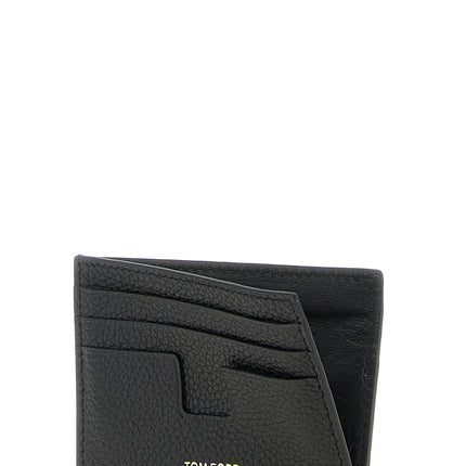 Tom Ford Black Calfskin Cardholder