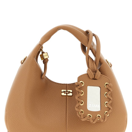 Ganni Beige Polyester Handbag