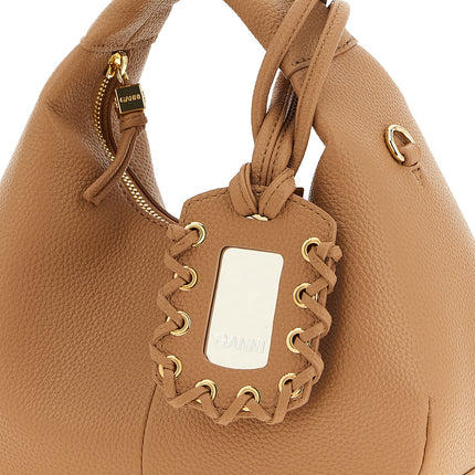 Ganni Beige Polyester Handbag
