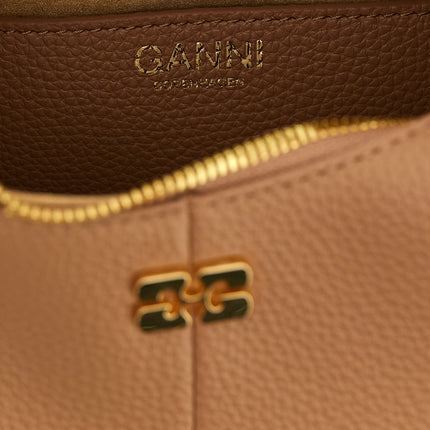 Ganni Beige Polyester Handbag