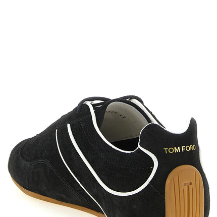 Tom Ford Bicolor Calfskin Sneakers