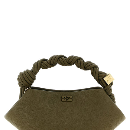Ganni Bicolor Polyester Handbag Ganni