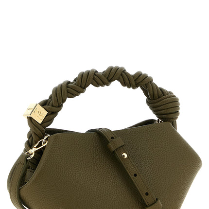 Ganni Bicolor Polyester Handbag Ganni