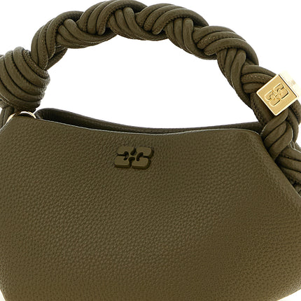 Ganni Bicolor Polyester Handbag Ganni