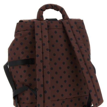Ganni Brown Recycled Polyamide Backpack