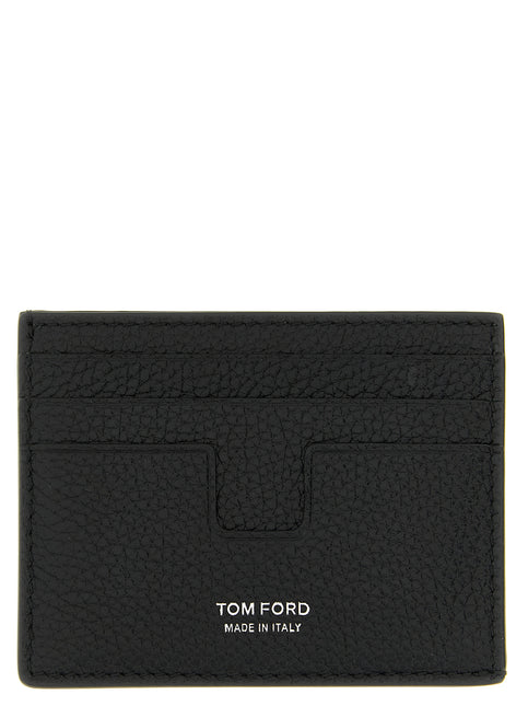Tom Ford Black Calfskin Cardholder
