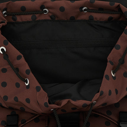 Ganni Brown Recycled Polyamide Backpack