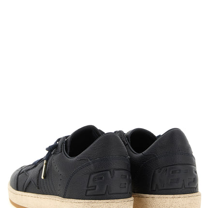 Golden Goose Blue Cowhide Low Top Sneakers