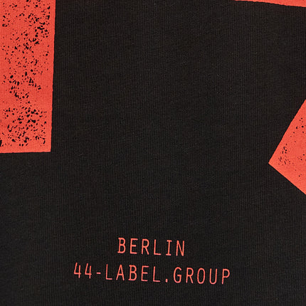 44 Label Group Black Cotton T-Shirt