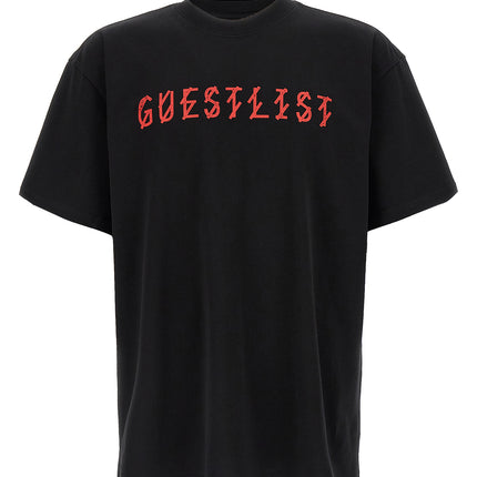 44 Label Group Black Cotton T-Shirt