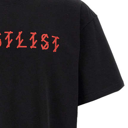 44 Label Group Black Cotton T-Shirt