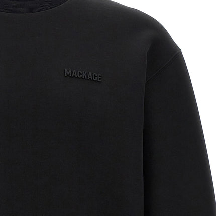 Mackage Black Cotton Sweatshirt