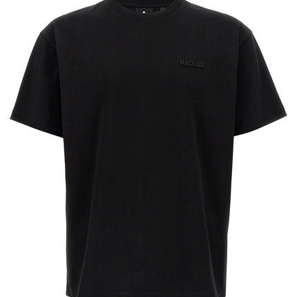 Mackage Black Cotton T-Shirt