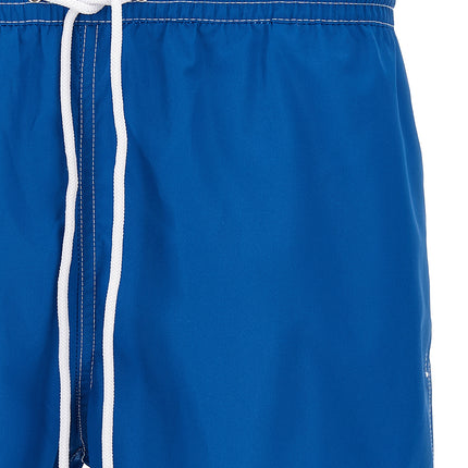 Barba Napoli Blue Polyester Swim Shorts