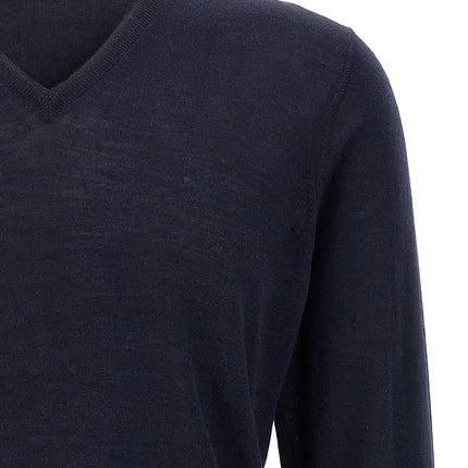 Barba Napoli Blue Wool Cardigan