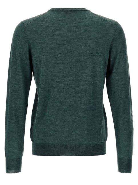 Barba Napoli Bicolor Wool Cardigan