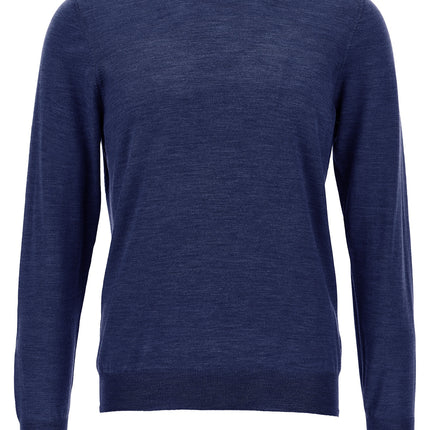Barba Napoli Blue Wool Cardigan