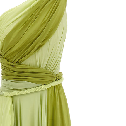 Giambattista Valli Bicolor Silk Long Dress Giambattista Valli
