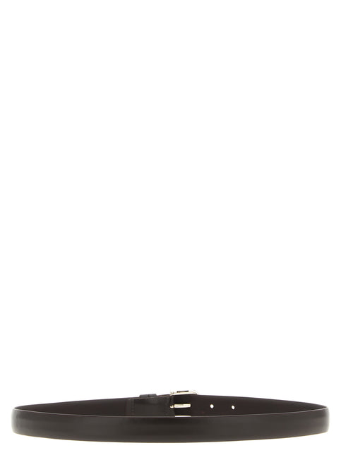 ZERBINI CLAUDIO Brown Leather Regular Belt