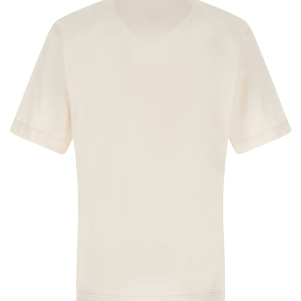 Fendi White Cotton T-Shirt