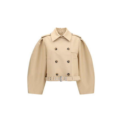 Ganni Beige Cotton Jacket