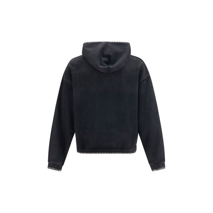 FOUND Black Cotton Sweatshirt