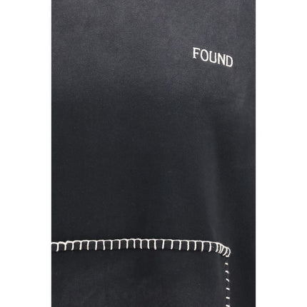 FOUND Black Cotton Sweatshirt