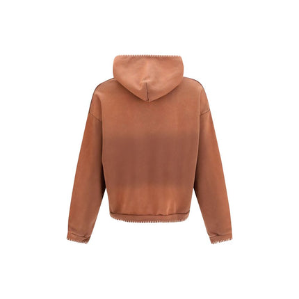 FOUND Brown Cotton Sweatshirt