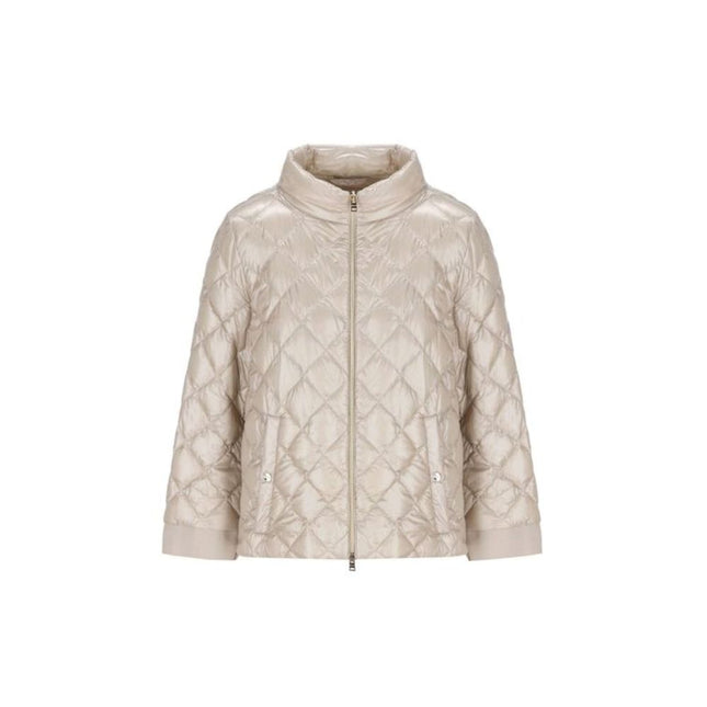 Herno Beige Polyamide Full-Length Jacket