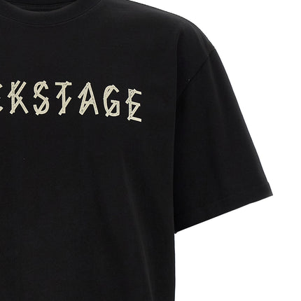 44 Label Group Black Cotton T-Shirt