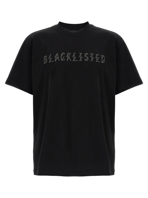 44 Label Group Black Cotton T-Shirt