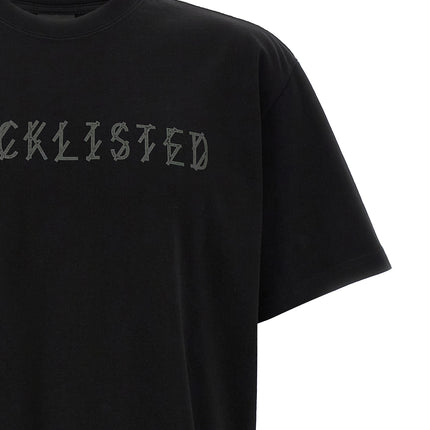 44 Label Group Black Cotton T-Shirt
