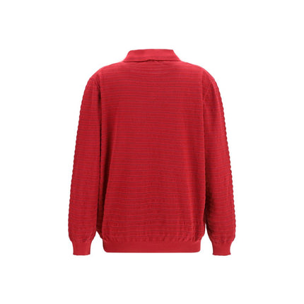 Miu Miu Bordeaux Cotton Sweatshirt