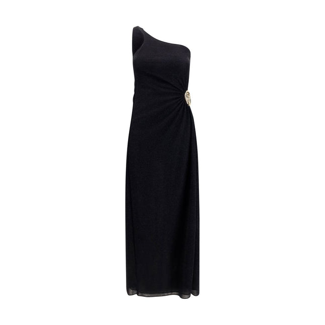 Oséree Black Polyamide Cocktail Dress