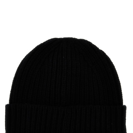 Golden Goose Black Wool Beanie