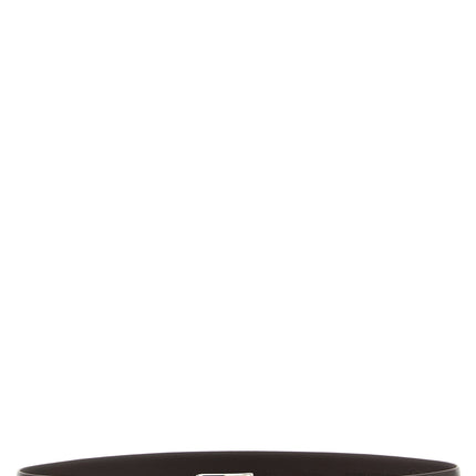 ZERBINI CLAUDIO Brown Leather Regular Belt ZERBINI CLAUDIO