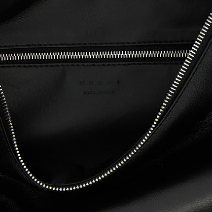 Marni Black Calfskin Shoulder Bag